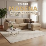 Colțar extensibil Modena 3 locuri cu saltea 120x190 cm, reversibil stânga/dreapta (C2+M) - imagine 3