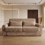 Canapea extensibilă GIOIA C2, cu saltea 120x190x20 cm - imagine 3